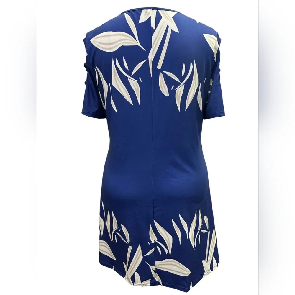CASUAL PRINT DRESS - Picture 3 of 3